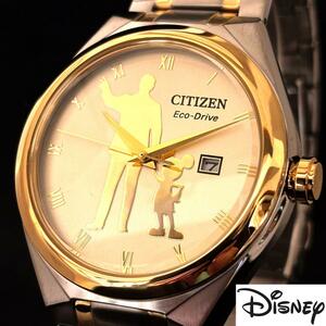 【超激レア!!】Disney/ディズニー/ミッキーマウス/CITIZEN/シチズン/メンズ腕時計/男性用/クリスマスプレゼントに/希少/ウオッチ/Mickey