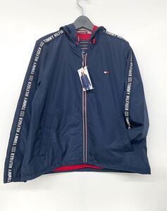 TOMMY トミーヒルフィガー レディース パッカブルジャケット ジャンパー XL ネイビー 大きいサイズ