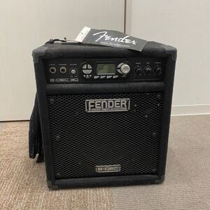 1円〜 通電確認済み Fender フェンダー B-DEC 30 アンプ ベースアンプ IA07A 08898 コードあり