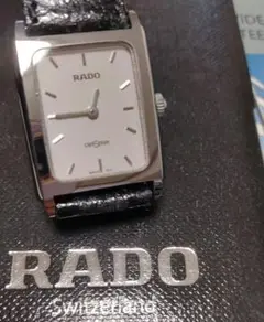 【RADO　DIASTAR　ダイヤスター　腕時計　　ベルトブラック】