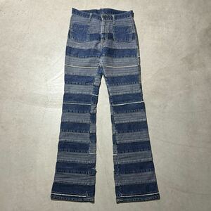 90s 00s HYSTERIC GLAMOUR Patchwork Denim Pants Archive rare ヒステリックグラマー アーカイブ ツギハギデニム パッチワーク パンツ