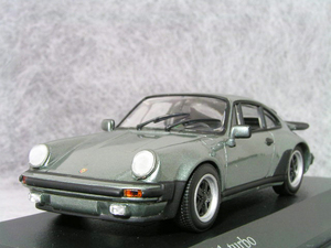 ● 1/43 ポルシェ 〓 911 ( 930 ) ターボ 1977 / スレート ブルー メタリック 〓 Porsche