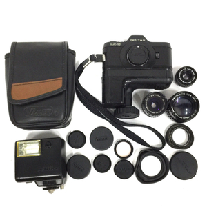 PENTAX auto 110 PENTAX-110 1:2.8 50mm 含む 一眼レフフィルムカメラ レンズ マニュアルフォーカス QR062-191
