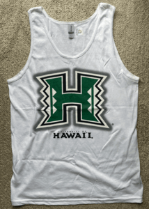 UHタンクトップ：Hawai‘i大学オフィシャル、現地購入品新品