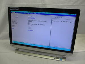 O05◇TOSHIBA 東芝 dynabook ◇D41/NBS◇Celeron 4GB◇一体型パソコン PC◇