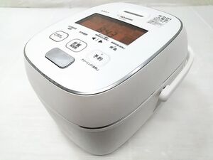 ★動作品 ZOJIRUSHI 象印 圧力IH炊飯ジャー 炎舞炊き NW-PS10型 5.5合炊き 1.0L 2020年製 1216-335E□ @100★