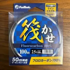 FUN TOOL（ファンツール） 筏かせ 100m(筏釣りライン)  2.5号