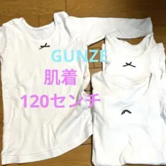 GUNZE 肌着 120センチ 3枚セット