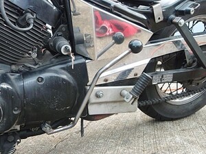 日本製です ビラーゴ250用ジョッキーシフト キット Virago250用スーサイドクラッチ ノーマルケーブルを使用しボルトオンで取り付け可能