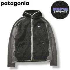 【高機能】 パタゴニア patagonia ロスロボス ジャケット フリース フーディー XL ブラック x グレー メンズ