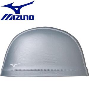 ミズノ 2WAYシリコーンキャップ シルバー Mizuno N2JW920004 大人用 シリコン フリーサイズ 水泳 プール スイムキャップ 水泳帽