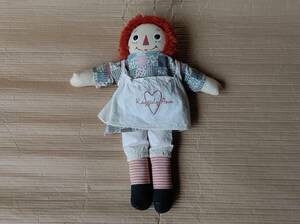 ☆ラガディアンRAGGEDY ANN JOHNNY GRUELLEジョニーグルエルくすのきドール人形ぬいぐるみ玩具 ラガディ アン カントリー雑貨アメリカ