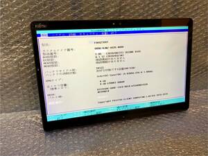 ☆ BIOS表示OK ☆FUJITSU ARROWS Tab Q739/AB　Core i5-8365U 1.60GHz/4GB/HDD無し/13.3ワイド