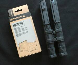 実物　magpul/マグプル　P-MAG ＆MAGLINK M4 30R　マガジン　窓付　GEN M3　ブラック