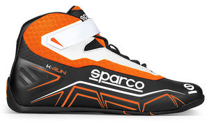 SPARCO（スパルコ） カートシューズ K-RUN ブラックxオレンジ 44サイズ（28.0cm）