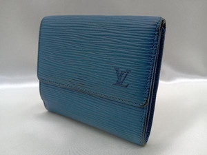 ジャンク 【LOUIS VUITTON】エピ ポルトモネビエカルトクレディ SP0993 M6348G 折財布 三折 レディース 中古