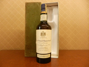 古酒 ウイスキー 09 / SCOTCH スコッチ The Royal Household ザ ロイヤル ハウスホールド ティンキャップ 特級 (760ml 43％) 未開栓