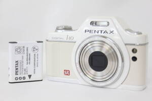 【返品保証】 ペンタックス Pentax I-10 SR ホワイト 5x バッテリー付き コンパクトデジタルカメラ M311