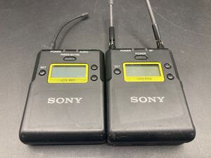 SONY UTX-B03 URX-P03 ソニー 受信機 UHF トランスミッター　 ワイヤレスマイク　送受信機　無線　通電OK ジャンク　動作未確認　現状品