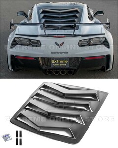 コルベット C7 リアウィンドウルーバー シボレー ZR1 Z06 Z51 ウィング 車高調 マフラー LT1 LT5 ヘッドライト ホイール ボンネット