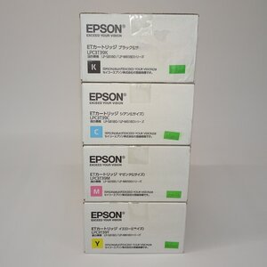 4色セット 純正 エプソン EPSON ETカートリッジ (Lサイズ) トナー LPC3T39K/C/M/Y LP-S8180 / LP-M8180シリーズ用 NO.6506