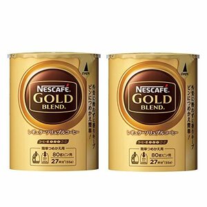 ネスカフェ ゴールドブレンド エコ&システムパック 55g×2本 ソリュブルコーヒー