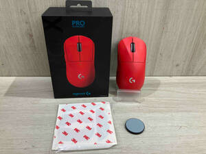 Logicool G-PPD-003WL-RD PRO X SUPERLIGHT Wireless Gaming Mouse マウス