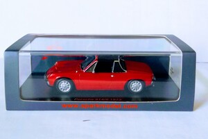 レア物！！未使用　スパークモデル　 ポルシェ９１４/６　レッド系　１９７３年 １/４３