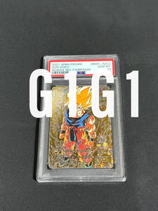 [PSA鑑定品-MINT10]ドラゴンボールヒーローズ 孫悟空 2021 SDBH PROMO SON GOKU BM3-SEC2