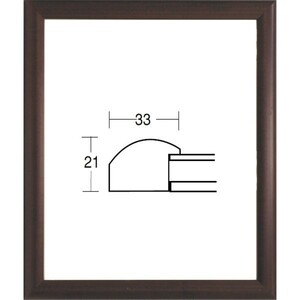 デッサン用額縁 木製フレーム 5021 三三サイズ マホ