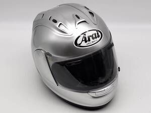 Arai アライ RX-7 RV アルミナシルバー RX-7 RR5 フルフェイス ヘルメット Lサイズ