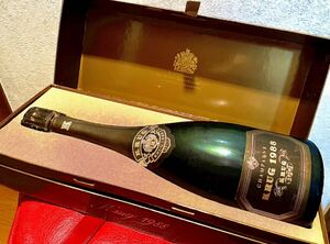 希少　 Louis Vuitton KRUG クリュッグ 1988 ルイ・ヴィトン　ルイヴィトン　シャンパン 未開栓　　CHAMPAGNE シャンパーニュ　クリスマス