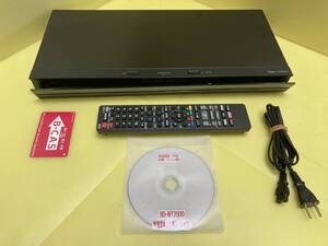 HARP シャープ BDレコーダー BD-NT2000 3番組同時録画 HDDは交換中古品2TB(使用時間2051h) 整備済完全動作品(1ヶ月保証)