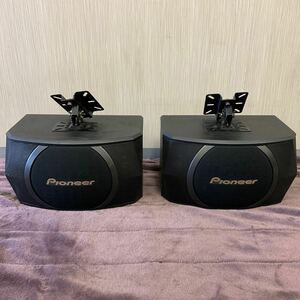 営YY37-120Y Pioneer パイオニア スピーカー CS-X060 2017年製 2点おまとめ 業務用 カラオケスピーカー R/L 電源コードなし 動作未確認