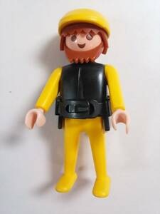 プレイモービル　playmobil　ヒゲの男　geobra　フィギュア　約7.5㎝　1974年　昭和レトロ