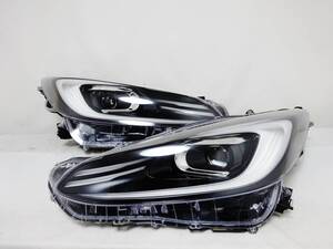 美品 レンズクリア AQUA アクア MXPK11 MXPK16 LED ヘッドライト ヘッドランプ 左右 右 左 KOITO 52-336 刻印 Y2 現行