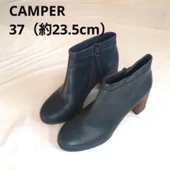 S031 カンペール ショートブーツ サイドジップ ヒール CAMPER 37