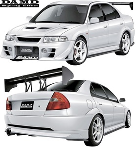 【M’s】MITSUBISHI ランエボⅤ/ランエボⅥ CP9A (1998.1-2001.1) DAMD フルエアロ 3P (F+S+RE)／／FRP製 ダムド エアロ エアロセット