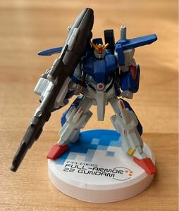 ◇機動戦士ガンダム MFS plus FA-010S フルアーマー ZZガンダム ミニフィギュア セレクション 中古 バンダイ