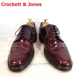 【希少】クロケットアンドジョーンズ　ウィングチップダービーシューズ　PENRITH　Crockett&Jones　ＵＫ６．５Ｄ　25.0～25.5