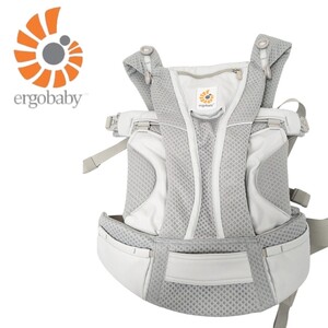 エルゴベビー オムニブリーズ 抱っこ紐 パールグレー だっこひも ergo baby ベビーキャリア PEARL GRAY BREEZE メッシュ