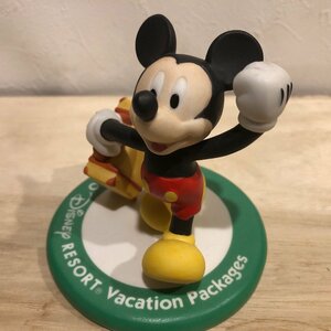 ミッキーマウス　旅行カバン　陶器　ディズニーランド　Disney　ディズニー　置物　雑貨　インテリア　お土産　管理001