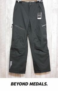 【新品】25 BEYOND MEDALS ZIP PANT 2L - Sサイズ - BLACK 正規品 スノーボード ウェア パンツ