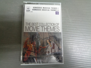 カセット/THE BEST COLLECTION OF MOVIE THEMES トゥナイト/マリア/アメリカ/踊り明かそう/君住む街で/サウンド・オブ・ミュージック