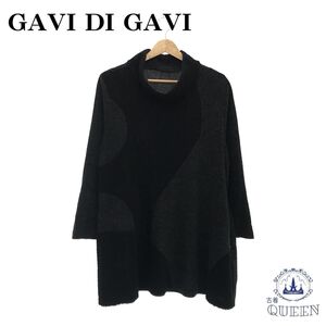 ☆美品☆ GAVI DI GAVI ガヴィディガヴィ トップス チュニック 長袖 ブラック 9F 901-937 送料無料