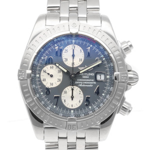 ブライトリング クロノマット 腕時計 時計 ステンレススチール A13356 自動巻き メンズ 1年保証 BREITLING 中古 美品