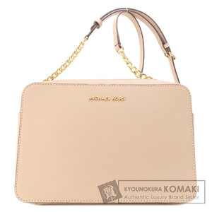 Michael Kors マイケルコース ロゴ ショルダーバッグ レザー レディース 中古