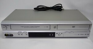 【中古】三菱電機 ビデオ一体型DVDプレーヤー DJ-V250 [管理:1150012257]