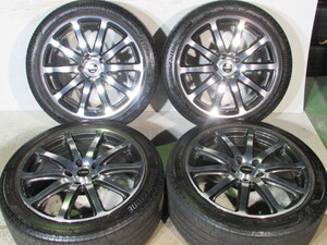 ☆TRD■TF2■TOYOTA■114.3-5H/18-8J/+44■235/45R18■ブリヂストン■TRUNZA■T005■マークX.カムリハイブリッド.クラウン.エスティマ.C-HR