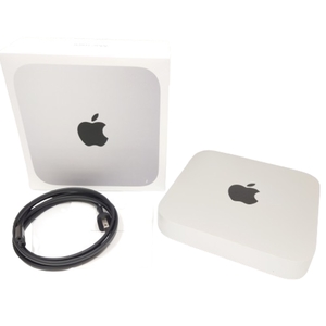 ●【アップル Apple】Mac mini M2チップ 2023 シルバー 8C CPU 10C GPU 8GB SSD 256GB Model A2686 箱付き★24334